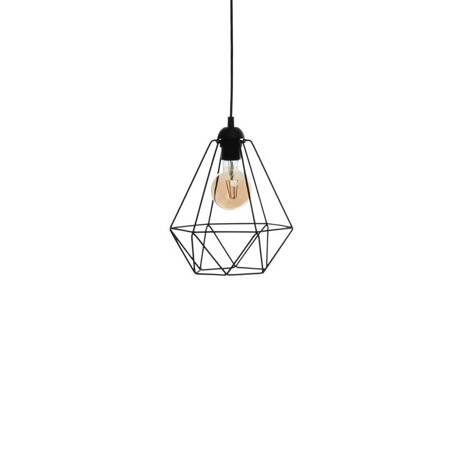 Lampa wisząca BASKET BLACK 3xE27 czarna