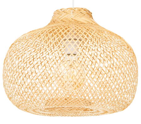 Lampa wisząca BOHO Bali bambusowa 40cm TH04