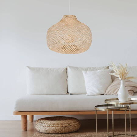 Lampa wisząca BOHO Bali bambusowa duża  50cm TH03