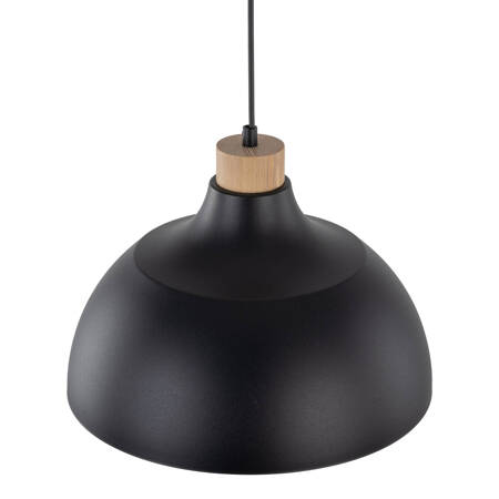 Lampa wisząca CAP Black 1xE27