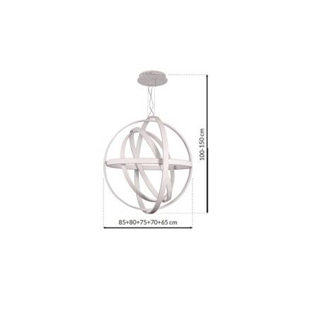 Lampa wisząca COPERNICUS WHITE 260W LED