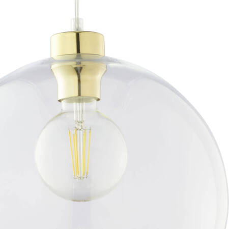 Lampa wisząca CUBUS TRANSPARENTNY 1xE27