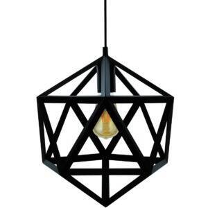 Lampa wisząca DENMARK Czarna E27