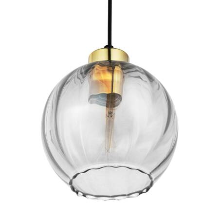 Lampa wisząca DEVI Transparent 1xE27 180