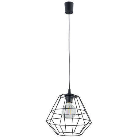 Lampa wisząca DIAMOND Black 1xE27