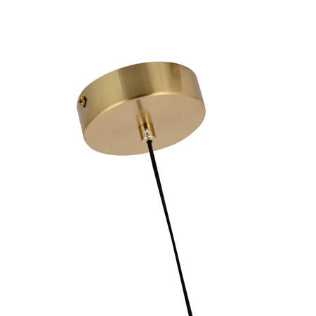 Lampa wisząca Dorado 3 pionowa złota