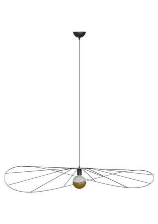 Lampa wisząca ESKOLA 140 czarna