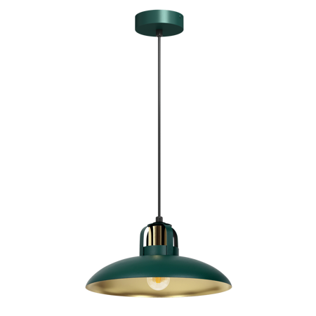 Lampa wisząca FELIX GREEN/GOLD 1xE27