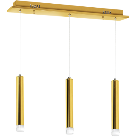 Lampa wisząca GOLDIE 3x5W LED złota