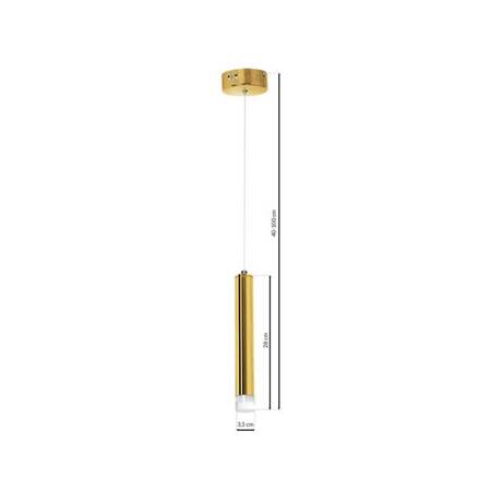 Lampa wisząca GOLDIE 5W LED złota