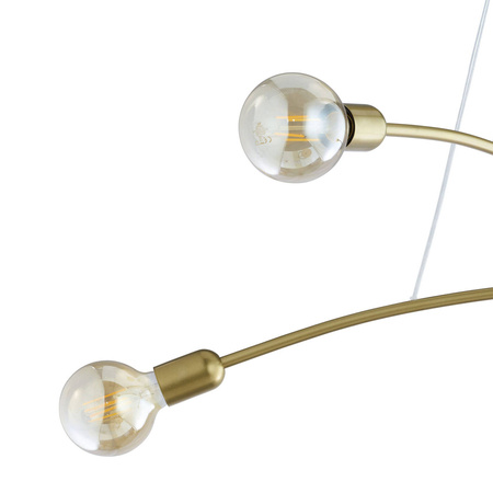 Lampa wisząca HELIX GOLD 4xE27