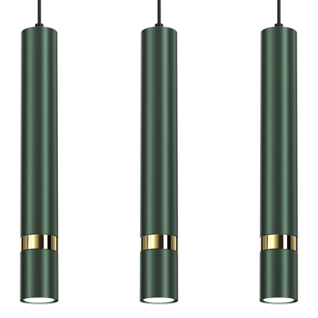 Lampa wisząca JOKER GREEN/GOLD 3xGU10