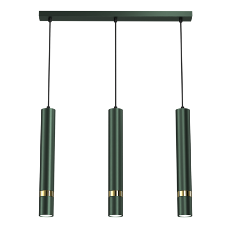 Lampa wisząca JOKER GREEN/GOLD 3xGU10