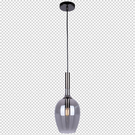 Lampa wisząca LUGANO SMOKED 1xE14