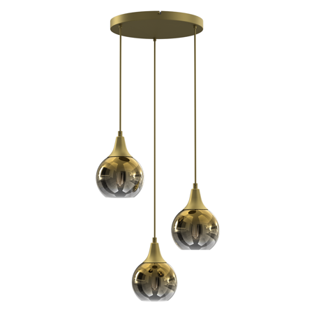 Lampa wisząca PALLA GOLD 3xE27