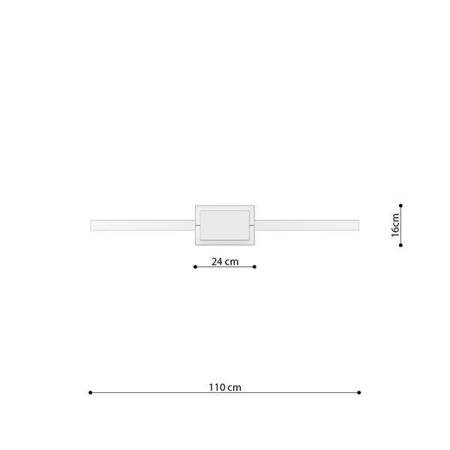 Lampa wisząca RIO 110 biały LED 4000K