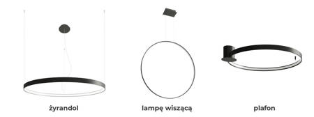 Lampa wisząca RIO 110 biały LED 4000K