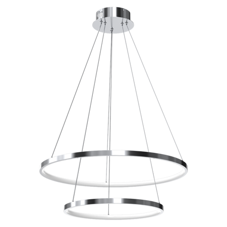 Lampa wisząca ROTONDA CHROME 51W LED chrom