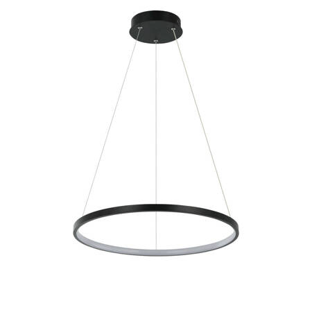 Lampa wisząca Ring mały CCT 1xLED czarny LP-909/1P S BK CCT