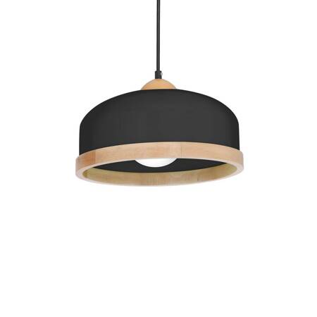 Lampa wisząca STUDIO BLACK 1xE27 czarna