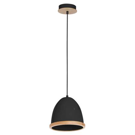 Lampa wisząca STUDIO BLACK 1xE27 czarna