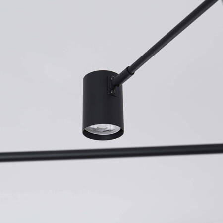 Lampa wisząca Snow 6xGU10 czarna