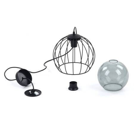 Lampa wisząca UNIVERSO BLACK 1xE27 260