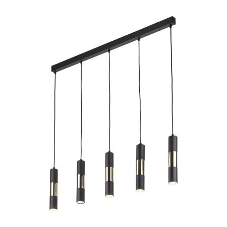 Lampa wisząca VIVIEN Black/Gold 5xGU10