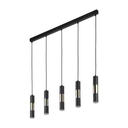 Lampa wisząca VIVIEN Black/Gold 5xGU10