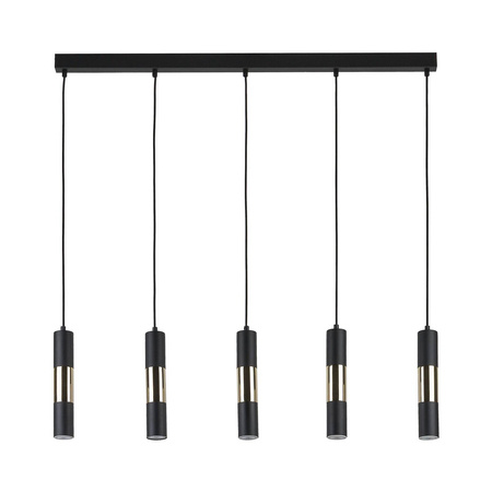 Lampa wisząca VIVIEN Black/Gold 5xGU10