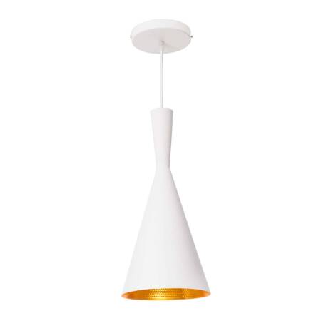 Lampa wisząca biała Garda 1 LP-42011/1P