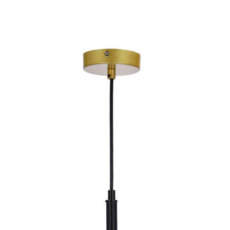 Lampa wisząca matowe złoto 3 Duo 33-01276