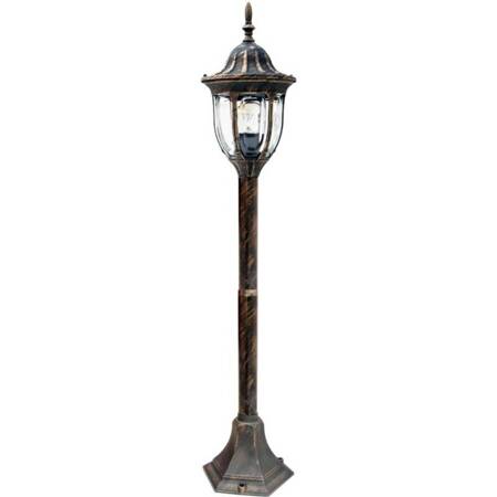 Lampa zewnętrzna FLORENCJA wysoka patyna 1xE27