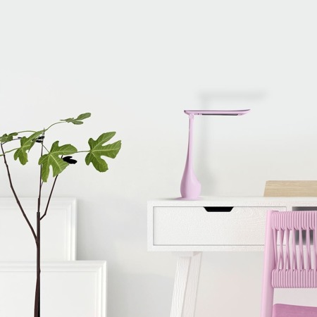 Lampka biurkowa LED 4W różowa