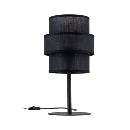 Lampka nocna CALISTO Black E27