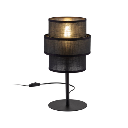 Lampka nocna CALISTO Black E27