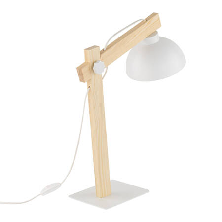 Lampka nocna OSLO WHITE 1xE27