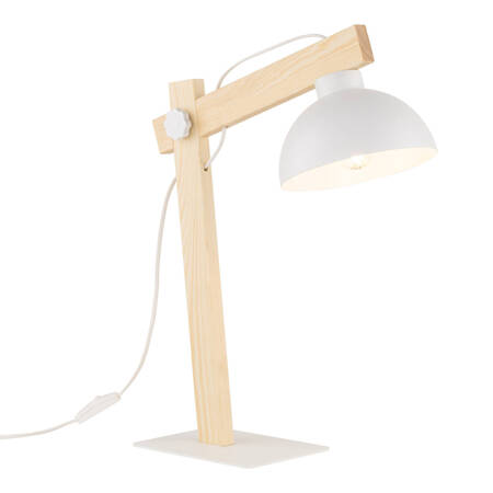 Lampka nocna OSLO WHITE 1xE27