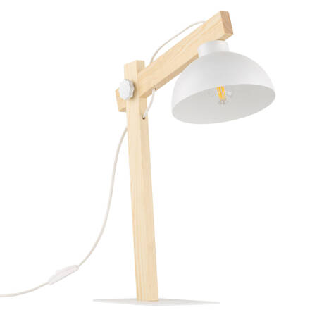 Lampka nocna OSLO WHITE 1xE27