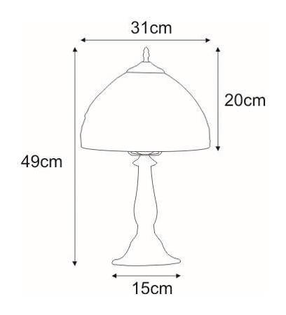 Lampka stołowa / nocna K-G121551 z serii SARGAN