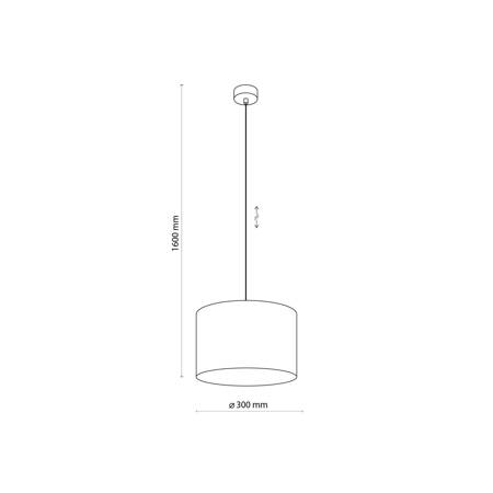 MORENO LAMPA WISZACA 1 PŁ 300