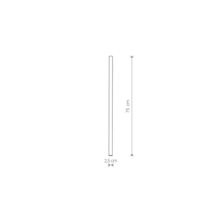 Nowodvorski Klosz satynowa miedź CAMELEON LASER 750 10254