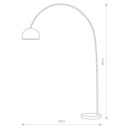 Nowodvorski Lampa podłogowa COSMO 3382