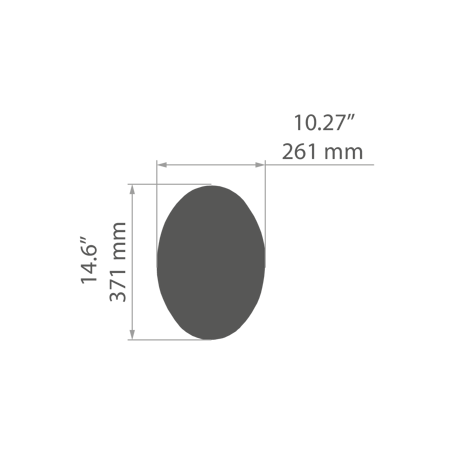 Oprawa MI-BUBBLE-01, zwieszana, 17W, 3000K, bez zasilacza, 24VDC, IP20, biały lakier mat RAL9010