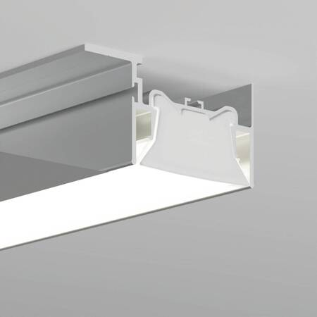 Profil FOLED-50-SUF, nieanodowany, srebrny, 3010 mm