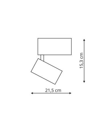 Reflektor Sun 3 magnetic LP-558-MAG-BK