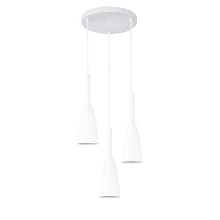 Solin 3 lampa wisząca biała LP-181/3P WH