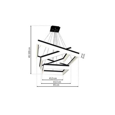 Szyna Magnetyczna LL-20A Podtynkowa 150cm