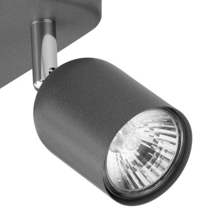 TOP LAMPA SUFITOWA 4 PŁ GRAPHIT/CHROM