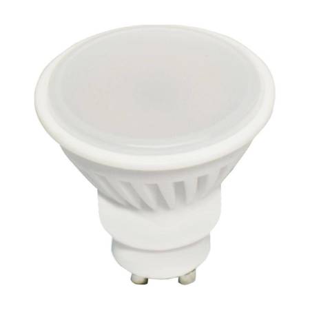 Żarówka LED GU10 9W zimna 6000K ceramika 